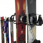 The Ski & Snowboard Rack is perfect for the family that has a mix of skiers and snowboarders.  $99.99