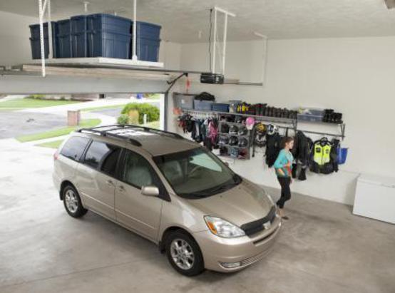 Ceiling mounted racks